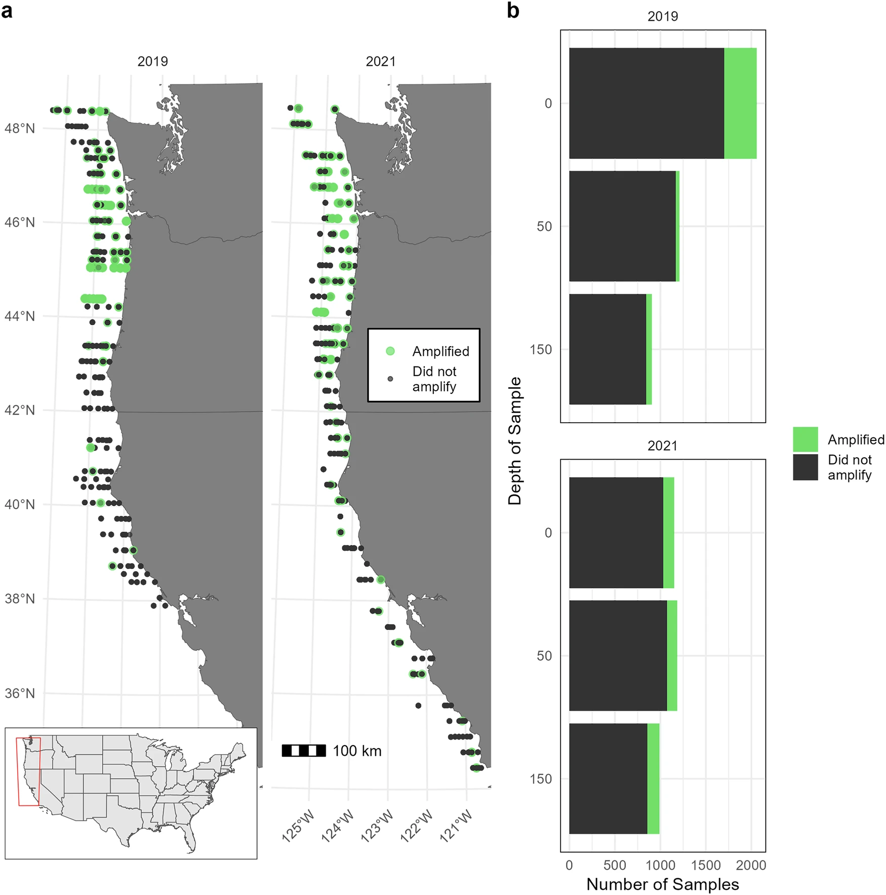 Mapping Marine Distribution data